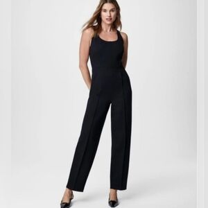 SPANX Ponte Corset Jumpsuit Classic Black Size 1X New